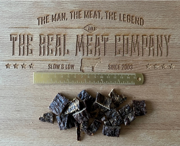 The Real Meat Company Beef Jerky, Dog Treat