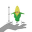 Petsport Tiny Tots Foodies Corn, Dog Toy