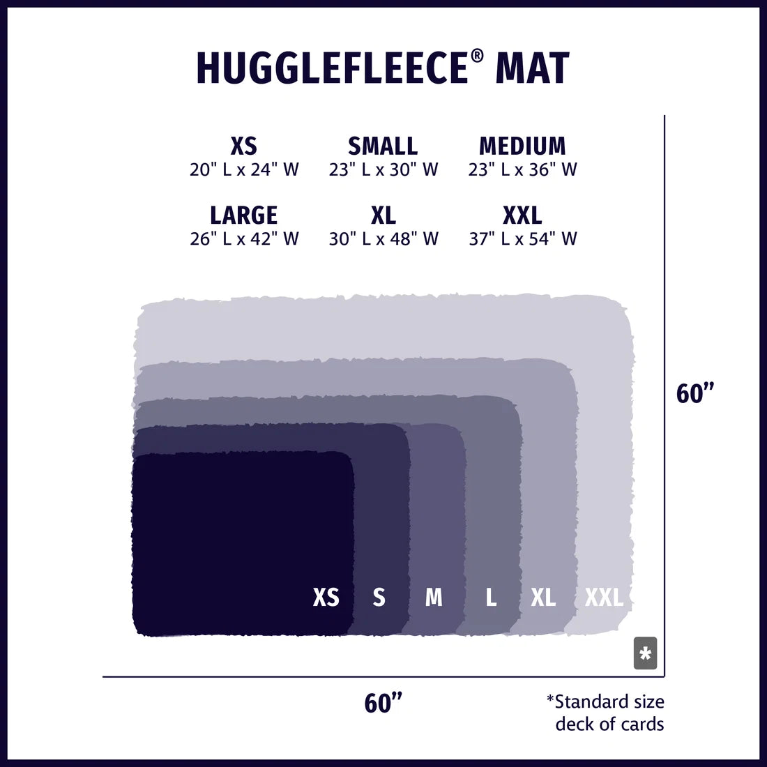 HuggleHounds HuggleFleece Mat Natural, Cat & Dog Bed
