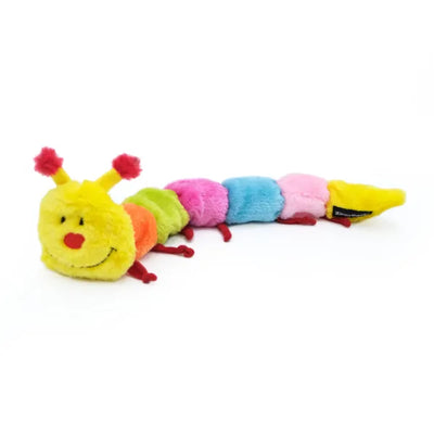Zippy Paws Large Caterpillar Deluxe With Squeaker, Dog Toy