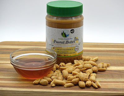 Green Coast Pet Pawnut Butter™ With Real Honey 16-oz, Dog Treat