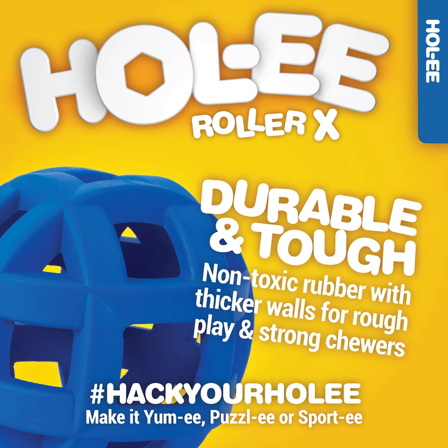 JW Hol-ee Roller X, Assorted Colors, Dog Toy
