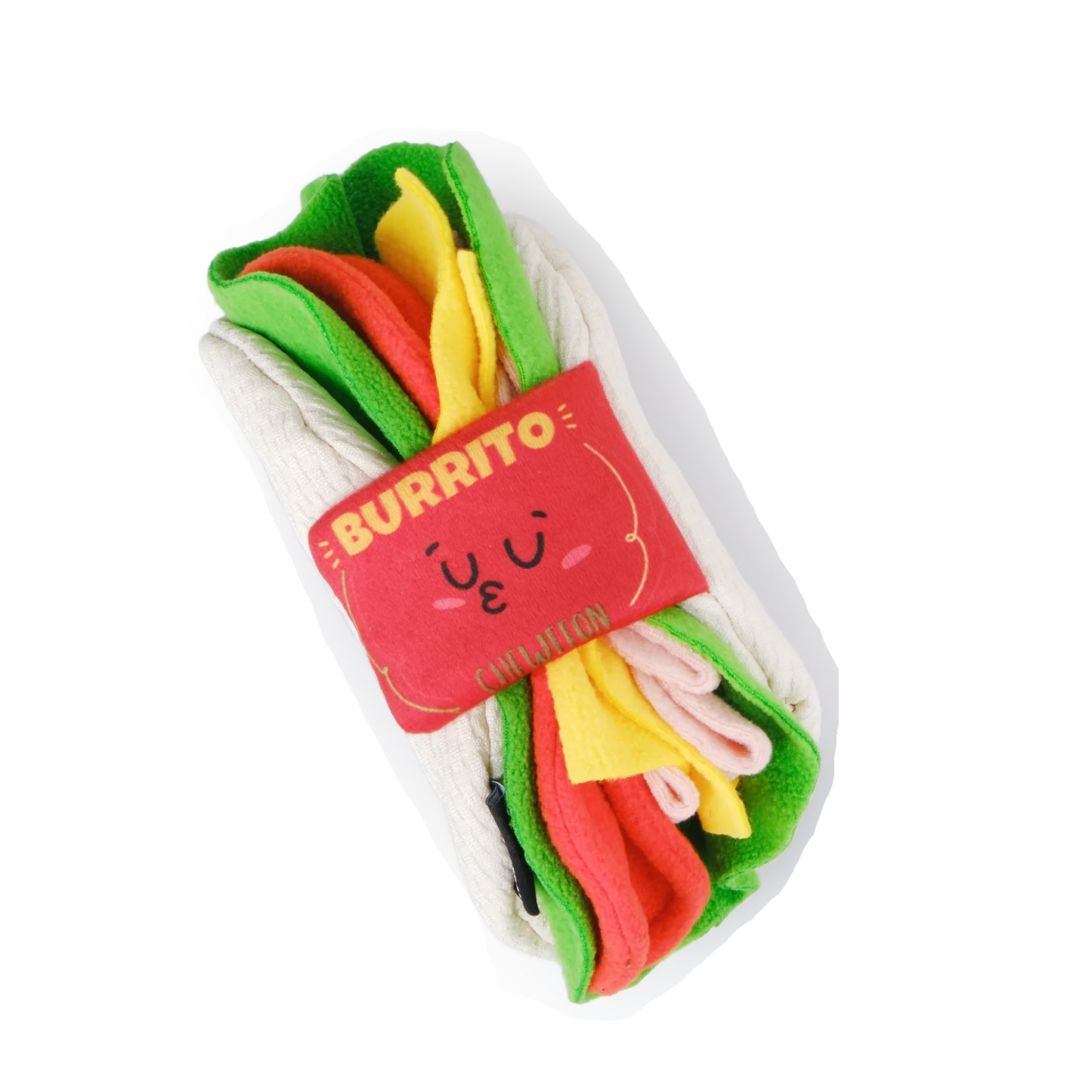 Chewffon Burrito Snuffle, Dog Toy