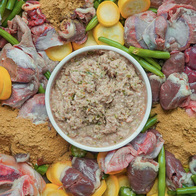 Oma's Pride Woof Complete Dog Turkey Recipe, Frozen Raw Dog Food