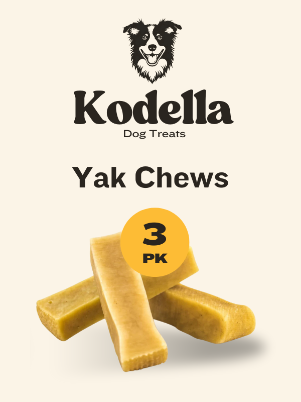 Kodella Yak Chew For Dogs, 3-Pack