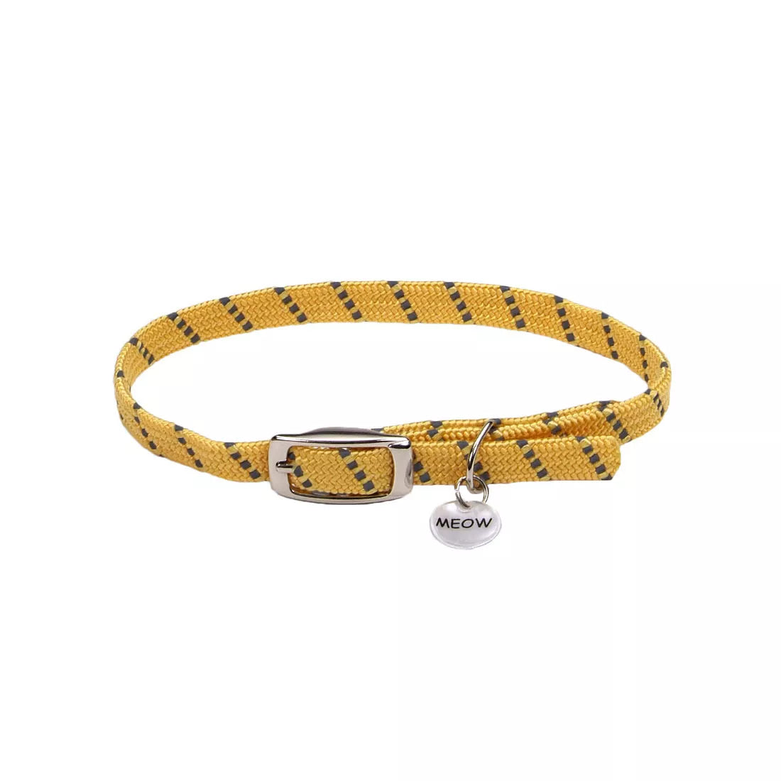 Coastal Pet Products ElastaCat Reflective Safety Stretch Collar With Reflective Charm For Cats