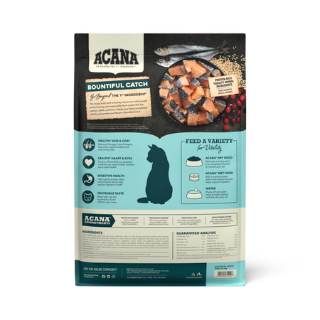 Acana Bountiful Catch, Dry Cat Food