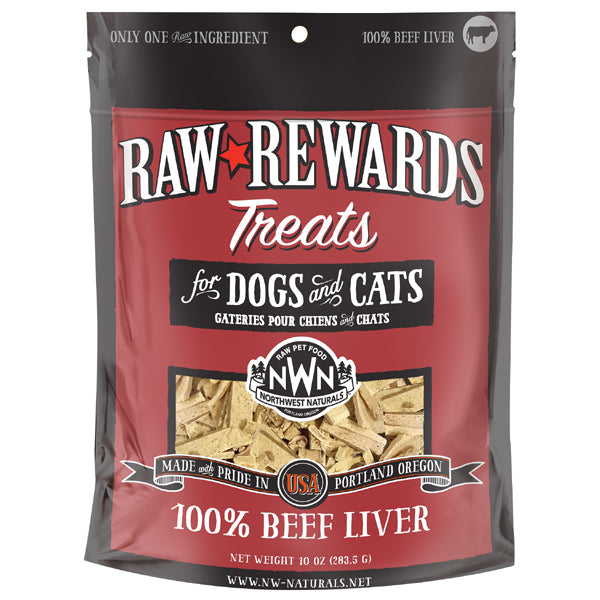 Northwest Naturals Raw Rewards Freeze-Dried Beef Liver Treat