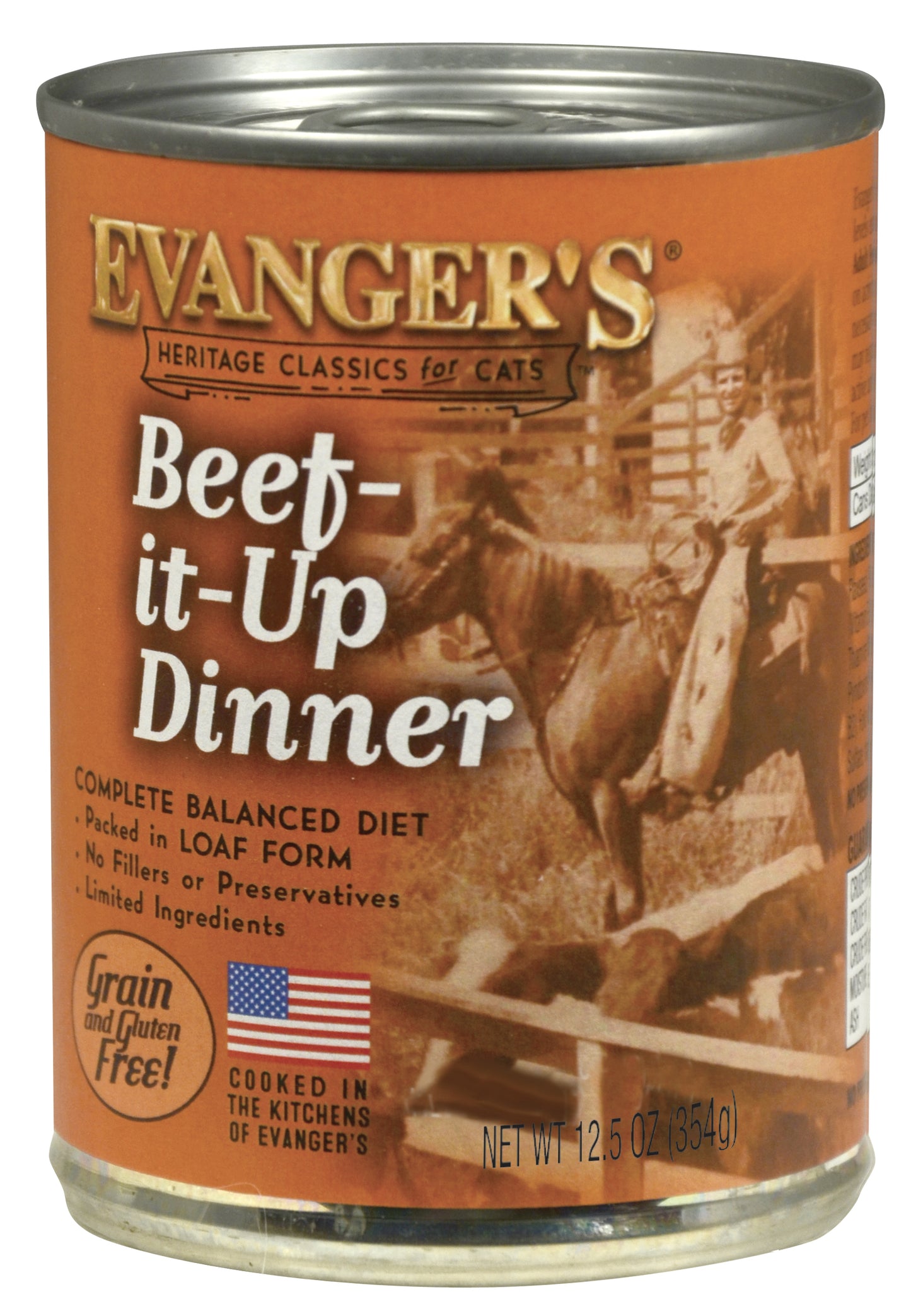 Evanger's Heritage Classic Beef It Up Dinner, Wet Cat Food