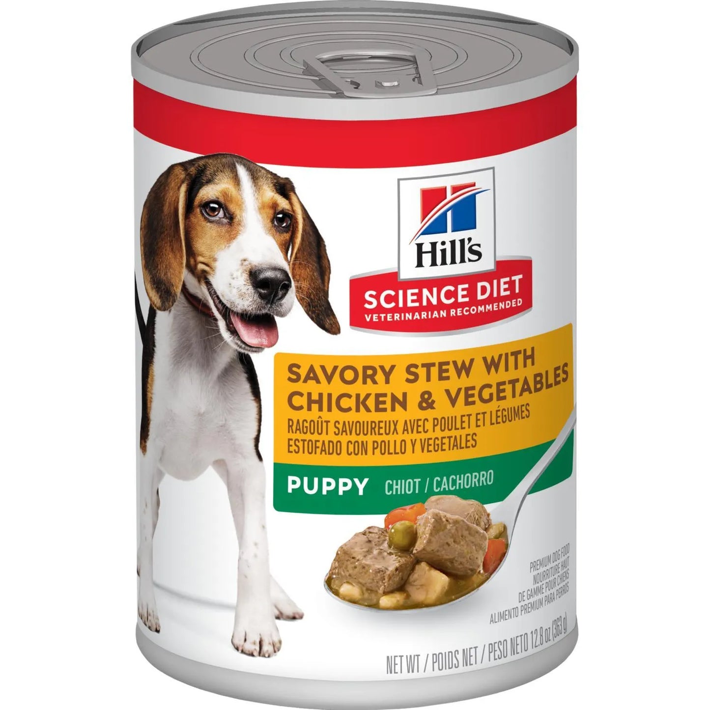 Hill's™ Science Diet™ Puppy Savory Stew with Chicken & Vegetables, Wet Dog Food, 12.8-oz Case of 12