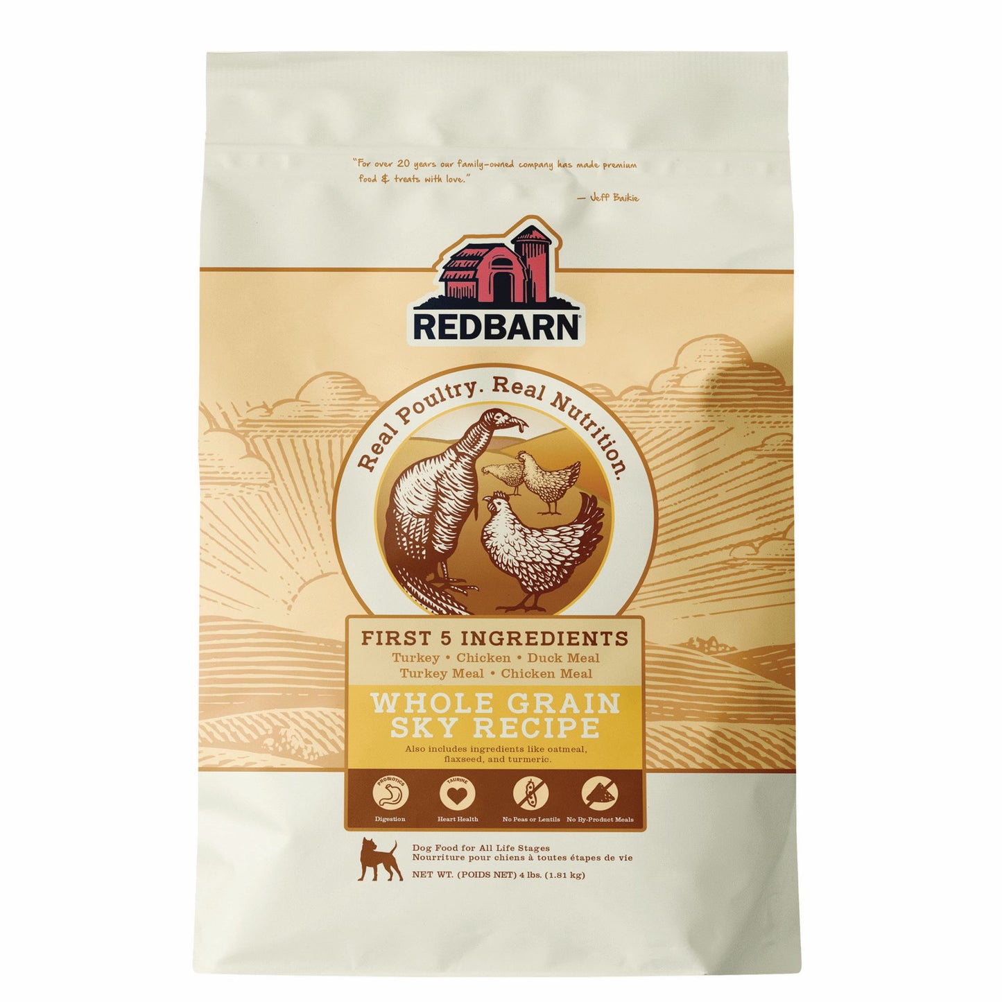 Redbarn Whole Grains Sky Recipe, Dry Dog food
