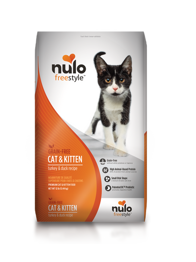 Nulo Freestyle Cat and Kitten Turkey and Duck Recipe, Dry Cat Food