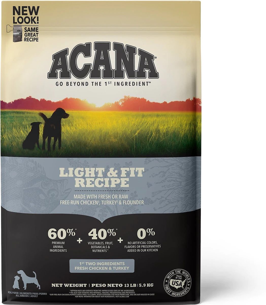 Acana Light Fit Recipe Dry Dog Food