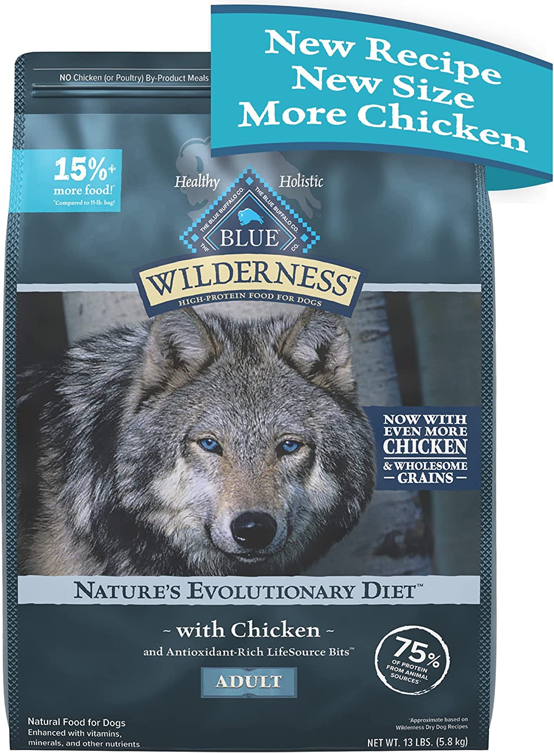 Wilderness chicken sale dog food