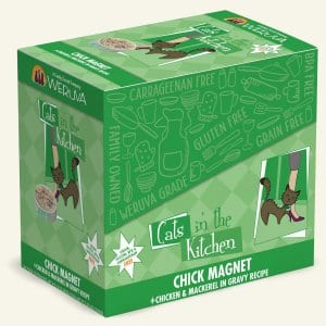 Cats In The Kitchen Chick Magnet 3-oz Pouch, Wet Cat Food