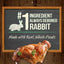 Merrick Power Bites Real Rabbit & Sweet Potato Recipe 6-oz, Dog Treat