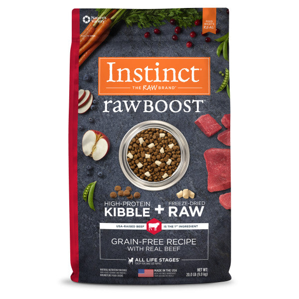 Instinct Raw Boost Beef, Dry Dog Food