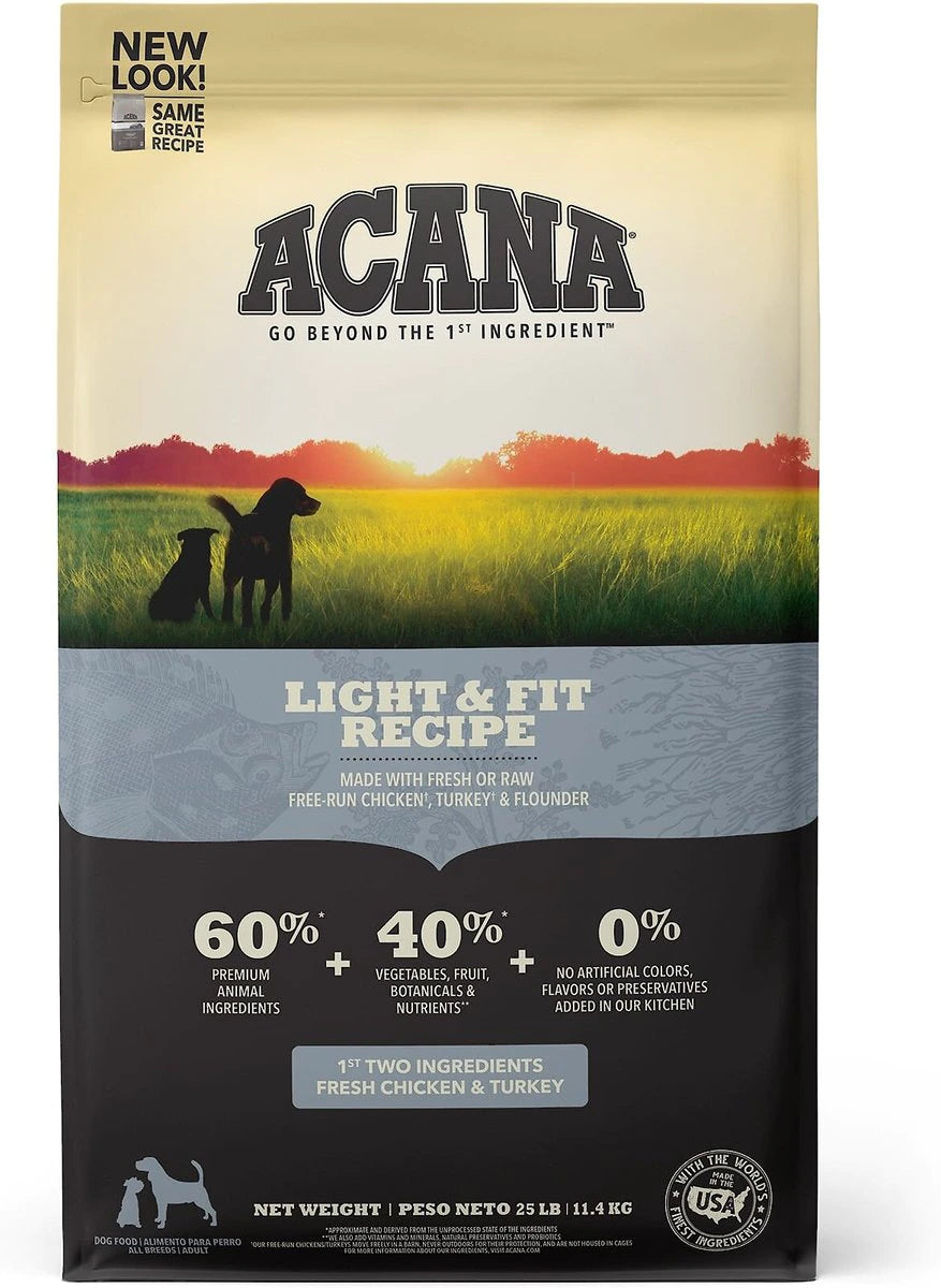 Acana fit and light dog food online