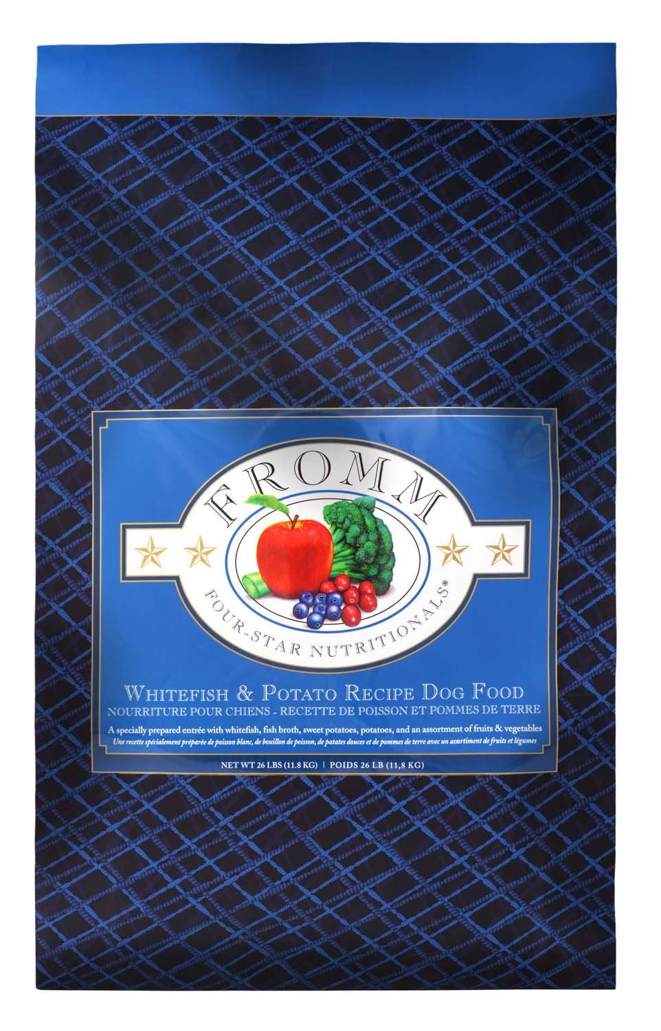 Fromm Four-Star Whitefish and Potato, Dry Dog Food