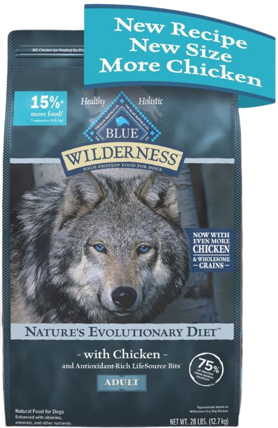 Blue Buffalo Wilderness Chicken With Wholesome Grains Recipe Dry