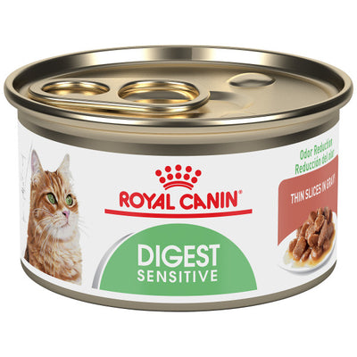 Royal Canin® Feline Care Nutrition™ Digest Sensitive Thin Slices In Gravy Canned Cat Food, 3-oz Case of 12