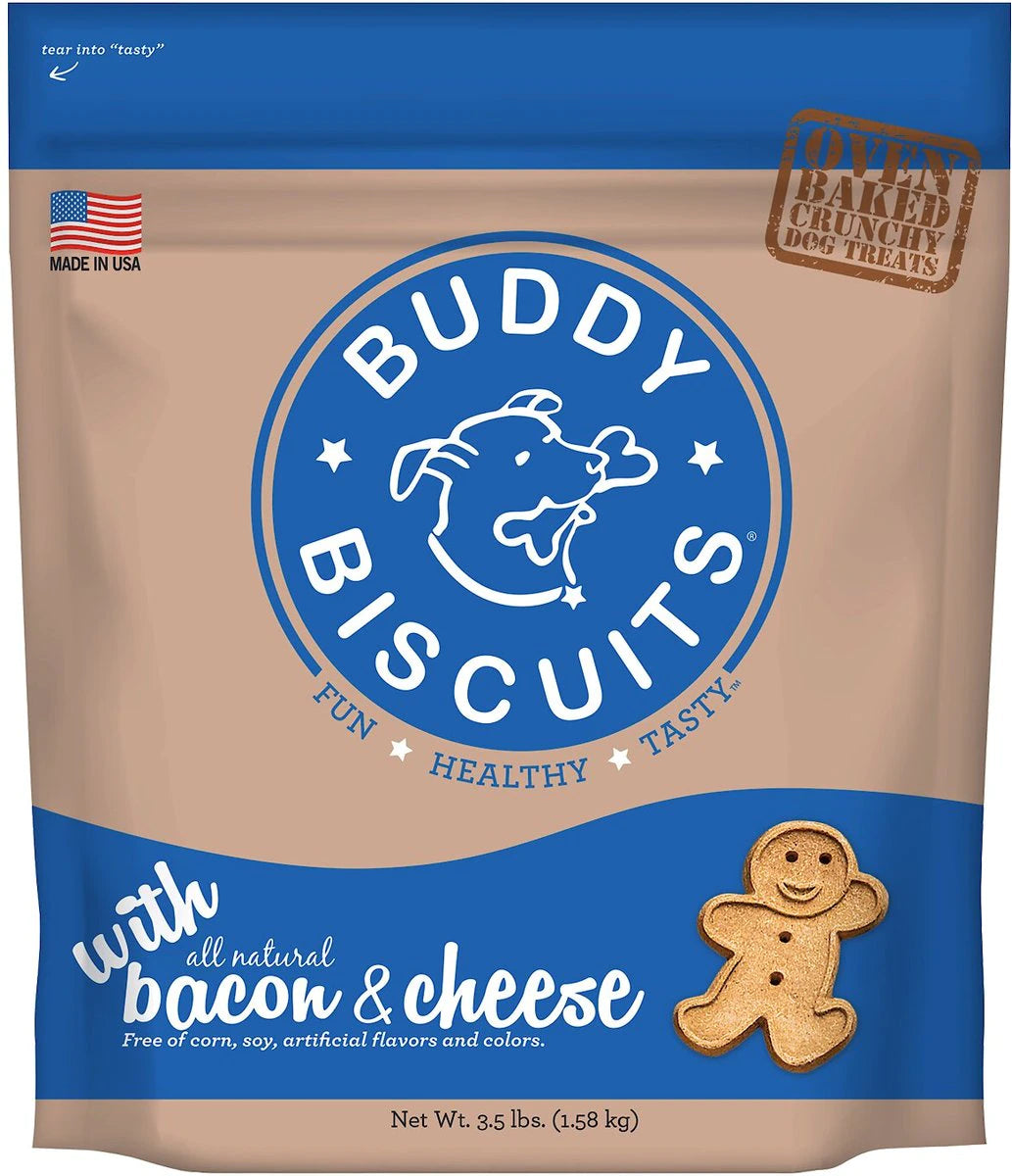 Buddy Biscuits Bacon & Cheese Recipe, Dog Treat
