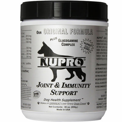 Nupro Joint And Immunity Support Dog Supplement, 30-oz