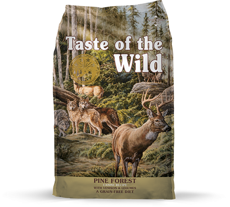 Taste Of The Wild Grain Free Pine Forest Venison & Lentil Dry Dog Food
