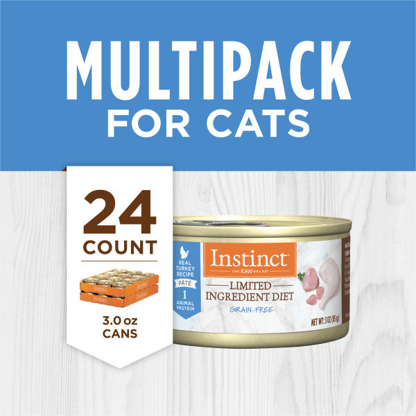 Instinct Limited Ingredient Diet Turkey, Wet Cat Food