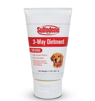 Sulfodene 3 Way Ointment For Dogs, 2-oz