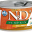 Farmina N&D Pumpkin Dog Quail & Pumpkin Recipe, Wet Dog Food, Case of 6