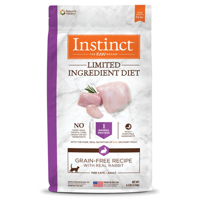 Instinct Limited Ingredient Diet Rabbit Dry Cat Food