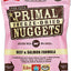 Primal Freeze-Dried Raw Nuggets Beef & Salmon Cat Food, 5.5-oz Bag
