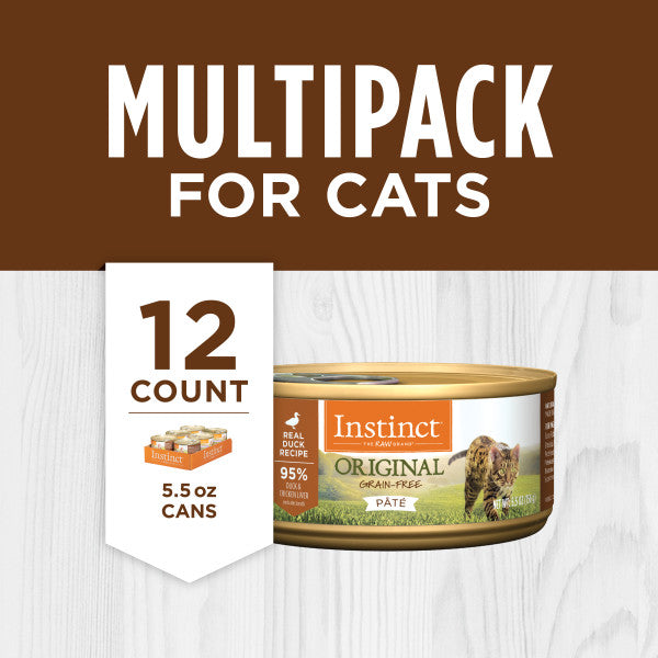 Instinct Original Duck, Wet Cat Food