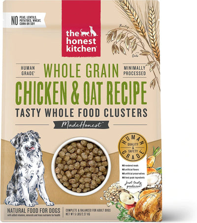 The Honest Kitchen Tasty Whole Food Clusters, Whole Grain And Chicken Recipe, Dry Dog Food