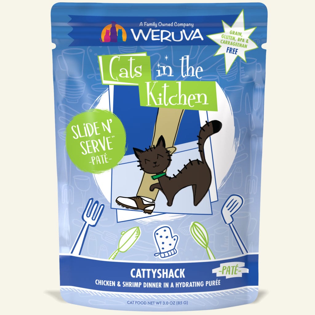 Cats In The Kitchen Cattyshack 3-oz Pouch, Wet Cat Food