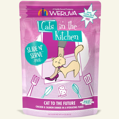 Cats In The Kitchen Cat To The Future 3-oz Pouch, Wet Cat Food