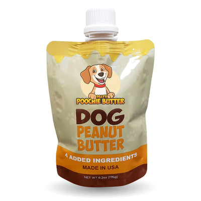 Poochie Butter PB Squeeze Pack , Dog Treat