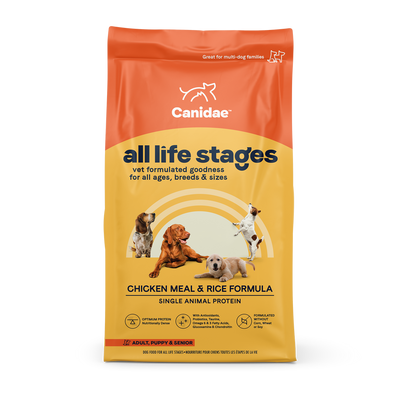Canidae All Life Stages Chicken Meal & Rice Dry Dog Food