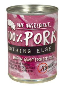 Against The Grain Nothing Else Pork 11-oz, Wet Dog Food, Case Of 12