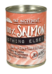 Against The Grain Nothing Else Salmon 11-oz, Wet Dog Food, Case Of 12