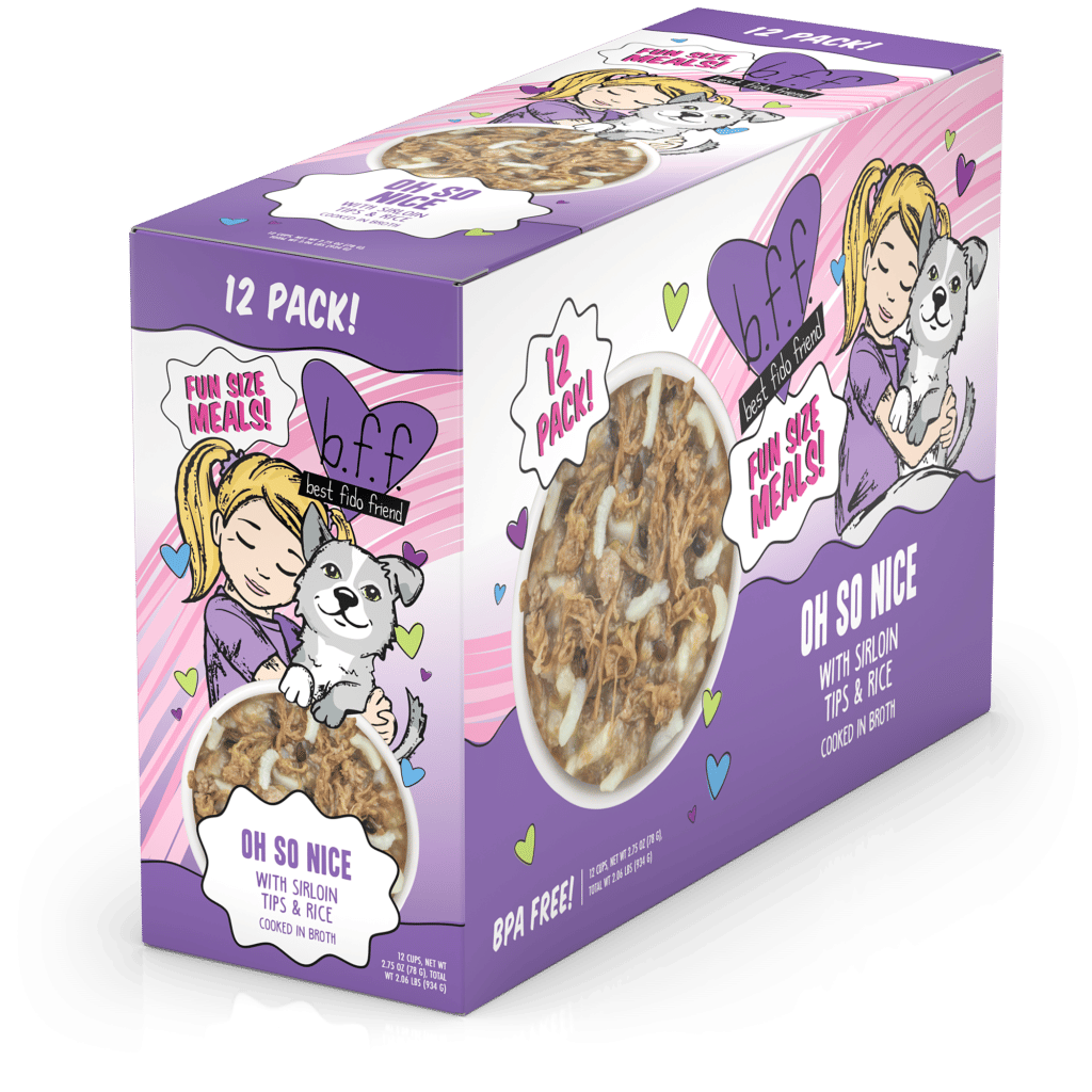 Weruva BFF Fun Size Meals Oh So Nice 2.75-oz, Wet Dog Food, Case Of 12
