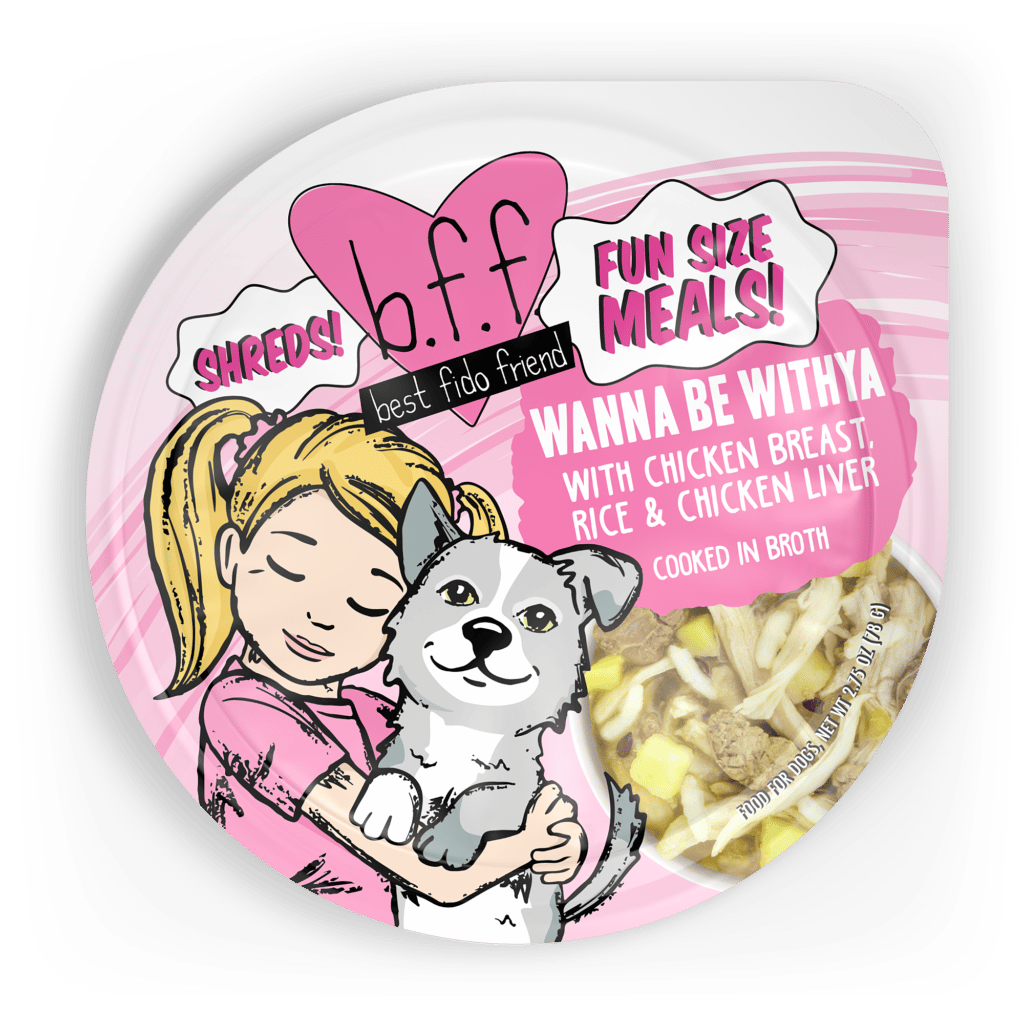 Weruva BFF Fun Size Meals Wanna Be Withya 2.75-oz, Wet Dog Food, Case Of 12
