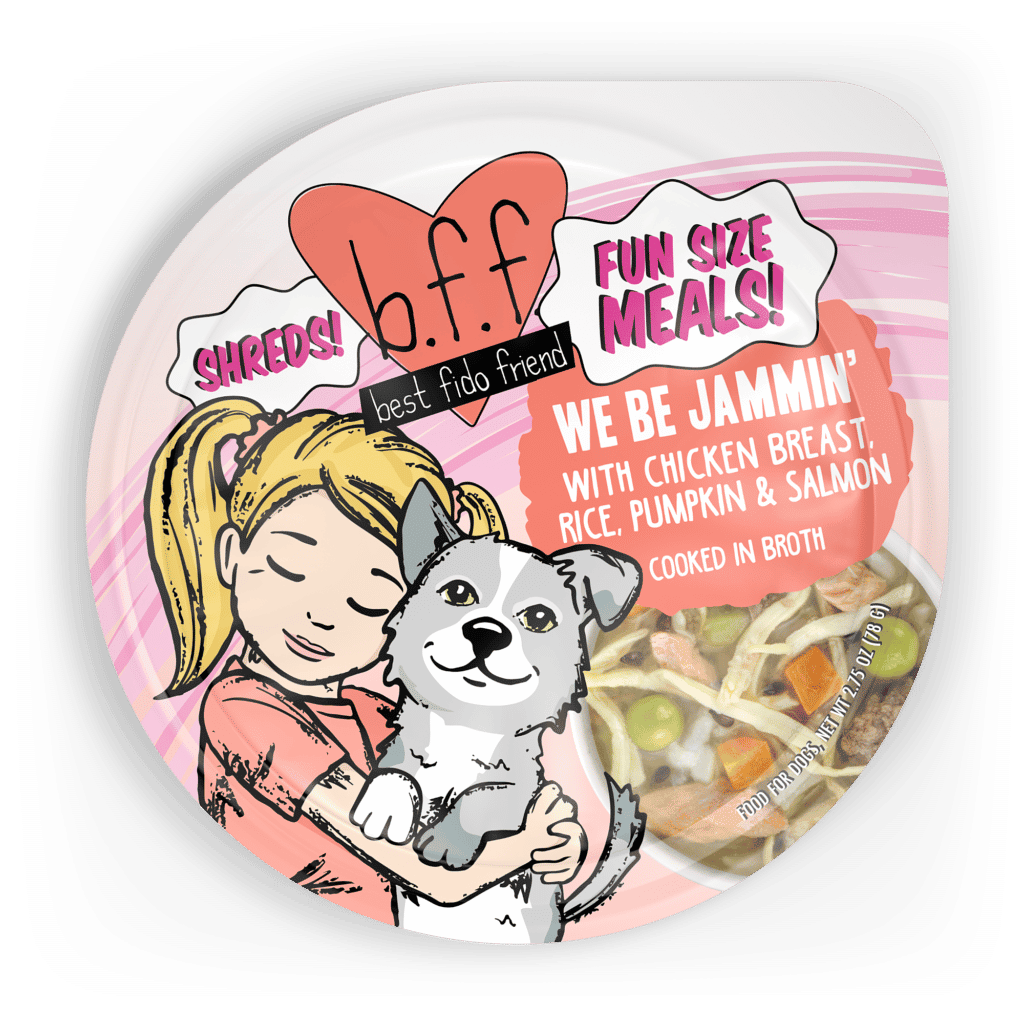 Weruva BFF Fun Size Meals We Be Jammin' 2.75-oz, Wet Dog Food, Case Of 12