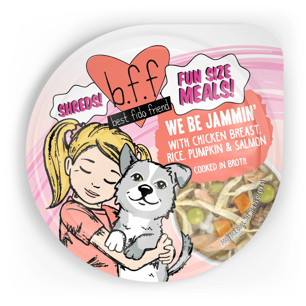 Weruva BFF Fun Size Meals We Be Jammin' 2.75-oz, Wet Dog Food