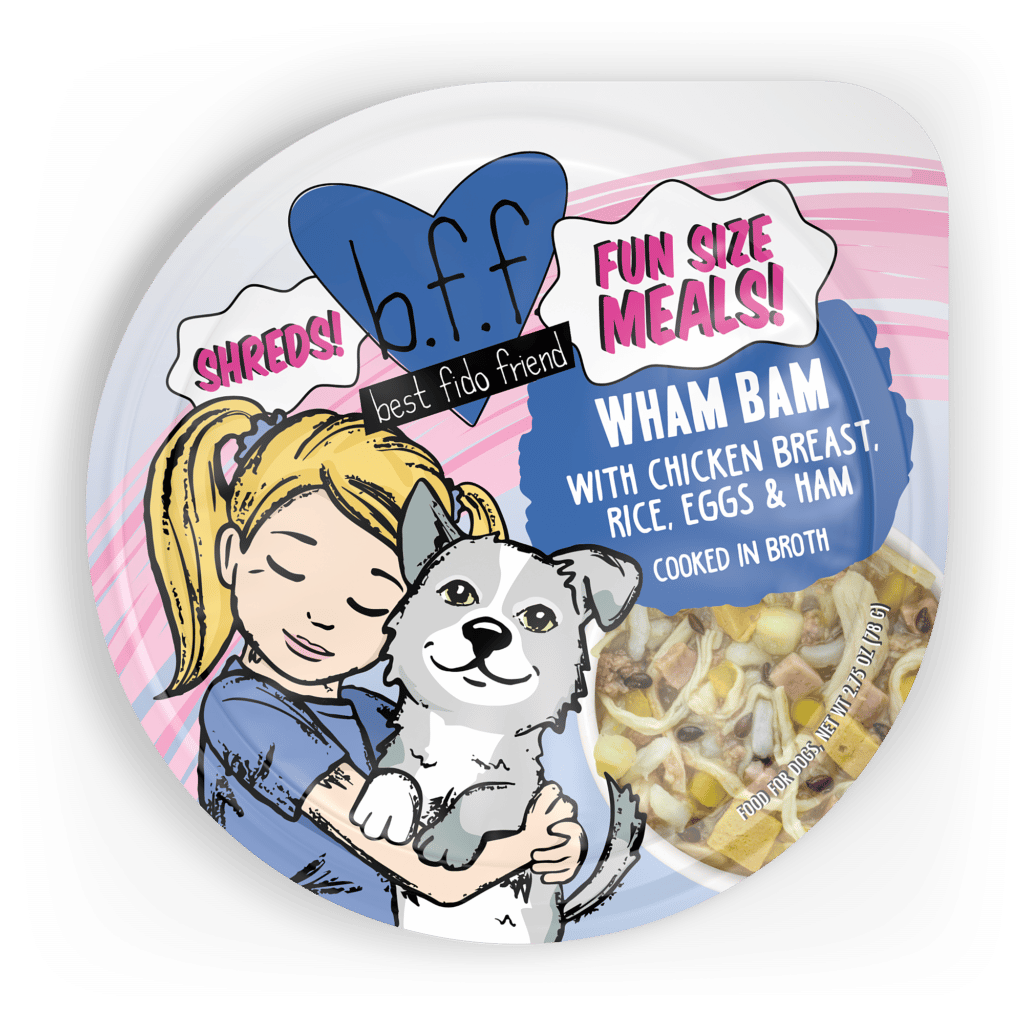 Weruva BFF Fun Size Meals Wham Bam 2.75-oz, Wet Dog Food