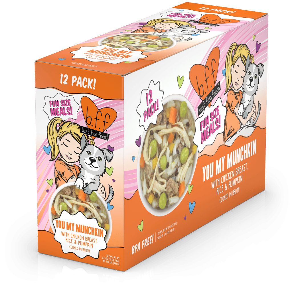Weruva BFF Fun Size Meals You My Munchkin 2.75-oz, Wet Dog Food, Case Of 12