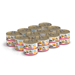 Weruva BFF Original Minced! Tuna And Salmon Soulmates, Tuna and Salmon Dinner In Gelee