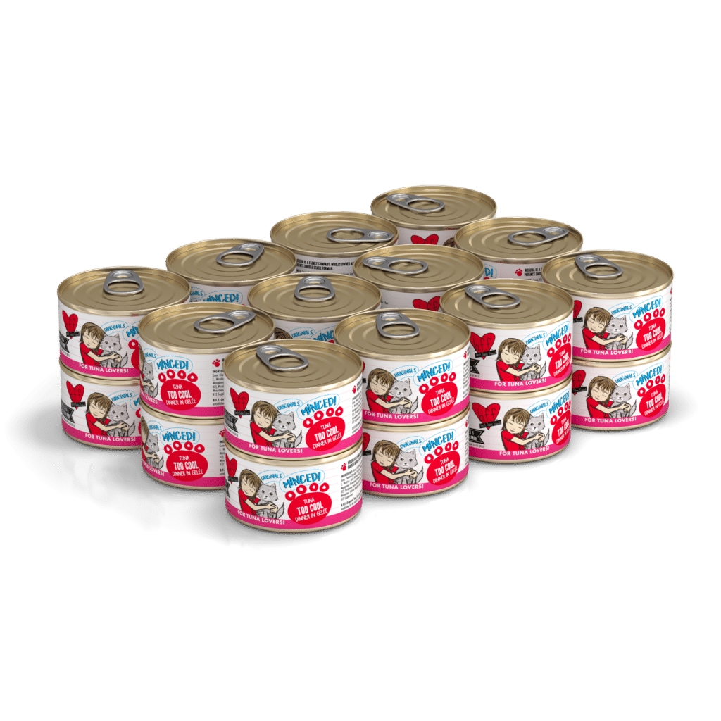 Weruva BFF Original Minced! Tuna Too Cool, Tuna Dinner In Gelee
