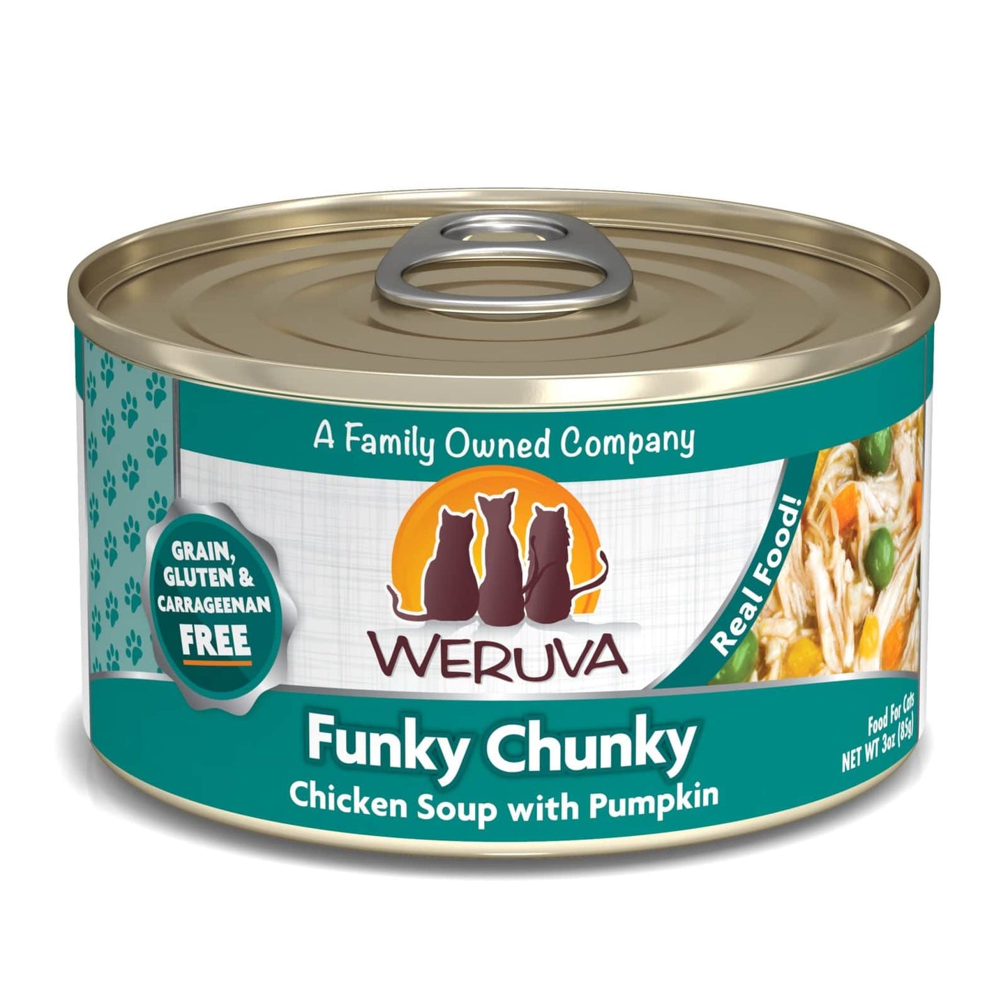 Weruva Funky Chunky Chicken Soup with Pumpkin, Wet Cat Food